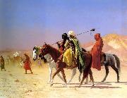 Jean-Leon Gerome Arabs Crossing the Desert oil painting artist